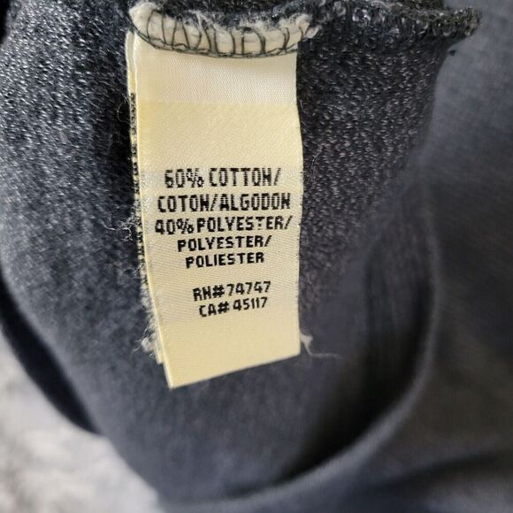 Red Head Sweatshirt Mens 2XL XXL Gray  1/4-Zip Heavy Charcoal Pullover - Picture 7 of 9